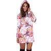 Bird Of Paradise Pattern Print Design BOP011 Women Hoodie Dress