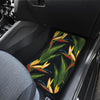 Bird Of Paradise Pattern Print Design BOP012 Car Floor Mats-JorJune