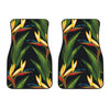 Bird Of Paradise Pattern Print Design BOP012 Car Floor Mats-JorJune