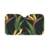 Bird Of Paradise Pattern Print Design BOP012 Car Sun Shade-JorJune