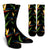 Bird Of Paradise Pattern Print Design BOP012 Crew Socks-JORJUNE.COM