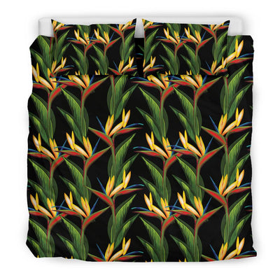 Bird Of Paradise Pattern Print Design BOP012 Duvet Cover Bedding Set-JORJUNE.COM