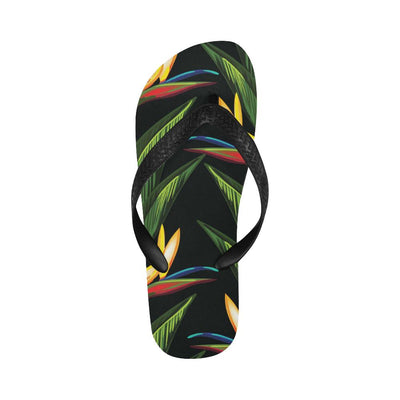 Bird Of Paradise Pattern Print Design BOP012 Flip Flops-JorJune