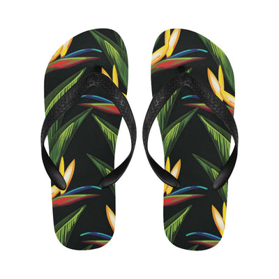 Bird Of Paradise Pattern Print Design BOP012 Flip Flops-JorJune