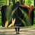 Bird Of Paradise Pattern Print Design BOP012 Hooded Blanket-JORJUNE.COM