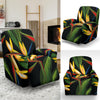 Bird Of Paradise Pattern Print Design BOP012 Recliner Slipcover-JORJUNE.COM