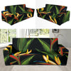 Bird Of Paradise Pattern Print Design BOP012 Sofa Slipcover-JORJUNE.COM