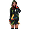 Bird Of Paradise Pattern Print Design BOP012 Women Hoodie Dress