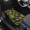 Bird Of Paradise Pattern Print Design BOP013 Car Floor Mats-JorJune