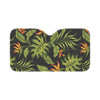 Bird Of Paradise Pattern Print Design BOP013 Car Sun Shade-JorJune