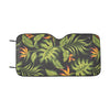 Bird Of Paradise Pattern Print Design BOP013 Car Sun Shade-JorJune