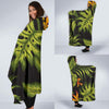 Bird Of Paradise Pattern Print Design BOP013 Hooded Blanket-JORJUNE.COM