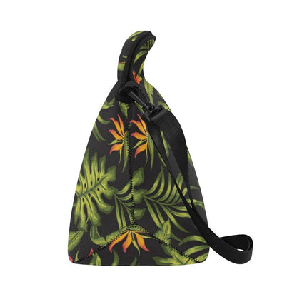 Bird Of Paradise Pattern Print Design BOP013 Neoprene Lunch Bag-JorJune