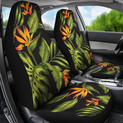 Bird Of Paradise Pattern Print Design BOP013 Universal Fit Car Seat Covers