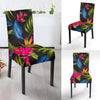 Bird Of Paradise Pattern Print Design BOP014 Dining Chair Slipcover-JORJUNE.COM