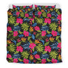 Bird Of Paradise Pattern Print Design BOP014 Duvet Cover Bedding Set-JORJUNE.COM