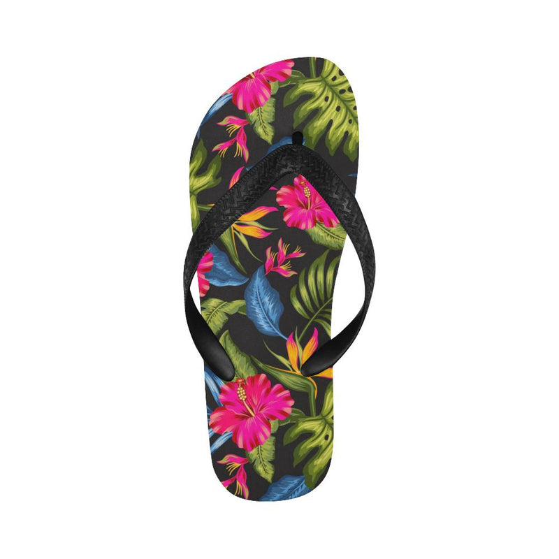 Bird Of Paradise Pattern Print Design BOP014 Flip Flops-JorJune