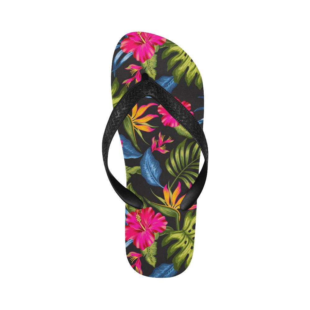 Bird Of Paradise Pattern Print Design BOP014 Flip Flops-JorJune