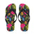 Bird Of Paradise Pattern Print Design BOP014 Flip Flops-JorJune