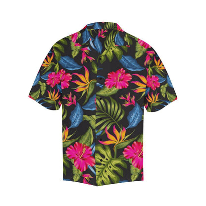 Bird Of Paradise Pattern Print Design BOP014 Men Hawaiian Shirt-JorJune