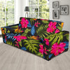 Bird Of Paradise Pattern Print Design BOP014 Sofa Slipcover-JORJUNE.COM