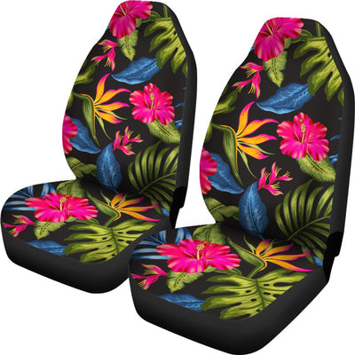 Bird Of Paradise Pattern Print Design BOP014 Universal Fit Car Seat Covers