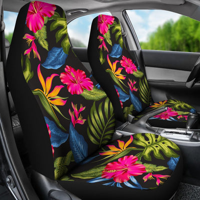 Bird Of Paradise Pattern Print Design BOP014 Universal Fit Car Seat Covers