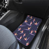 Bird Of Paradise Pattern Print Design BOP015 Car Floor Mats-JorJune