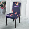 Bird Of Paradise Pattern Print Design BOP015 Dining Chair Slipcover-JORJUNE.COM