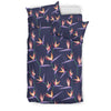 Bird Of Paradise Pattern Print Design BOP015 Duvet Cover Bedding Set-JORJUNE.COM