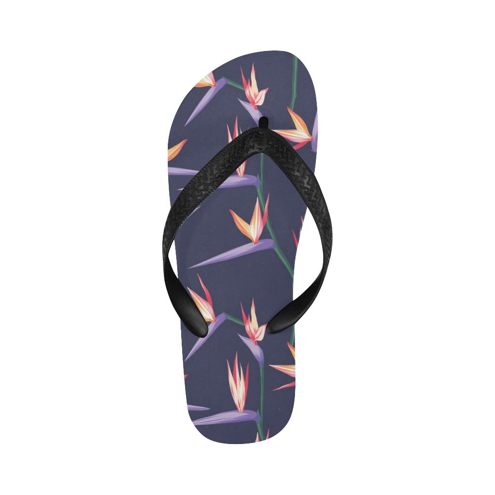 Bird Of Paradise Pattern Print Design BOP015 Flip Flops-JorJune