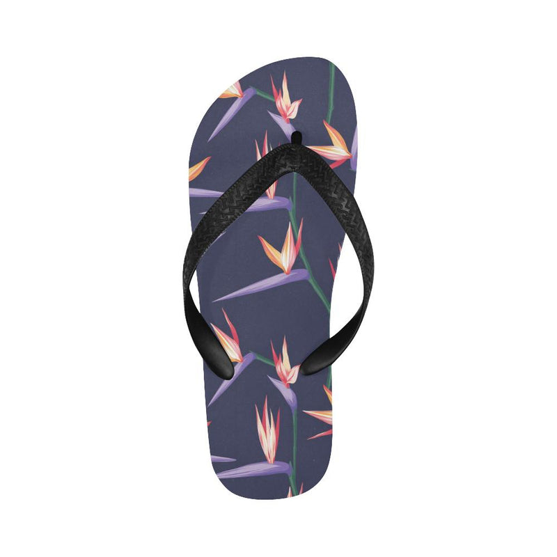 Bird Of Paradise Pattern Print Design BOP015 Flip Flops-JorJune