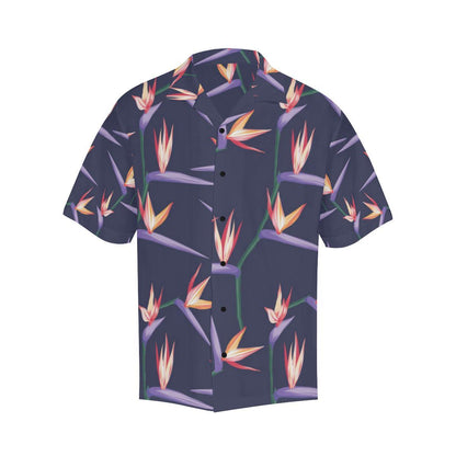 Bird Of Paradise Pattern Print Design BOP015 Men Hawaiian Shirt-JorJune