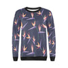 Bird Of Paradise Pattern Print Design BOP015 Women Long Sleeve Sweatshirt-JorJune