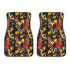 Bird Of Paradise Pattern Print Design BOP016 Car Floor Mats-JorJune