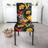 Bird Of Paradise Pattern Print Design BOP016 Dining Chair Slipcover-JORJUNE.COM