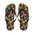 Bird Of Paradise Pattern Print Design BOP016 Flip Flops-JorJune