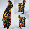 Bird Of Paradise Pattern Print Design BOP016 Hooded Blanket-JORJUNE.COM