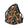 Bird Of Paradise Pattern Print Design BOP016 Neoprene Lunch Bag-JorJune