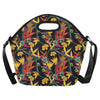 Bird Of Paradise Pattern Print Design BOP016 Neoprene Lunch Bag-JorJune