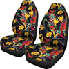 Bird Of Paradise Pattern Print Design BOP016 Universal Fit Car Seat Covers