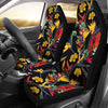 Bird Of Paradise Pattern Print Design BOP016 Universal Fit Car Seat Covers