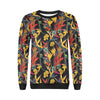 Bird Of Paradise Pattern Print Design BOP016 Women Long Sleeve Sweatshirt-JorJune