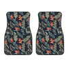 Bird Of Paradise Pattern Print Design BOP02 Car Floor Mats-JorJune