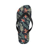 Bird Of Paradise Pattern Print Design BOP02 Flip Flops-JorJune