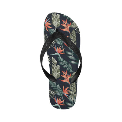 Bird Of Paradise Pattern Print Design BOP02 Flip Flops-JorJune