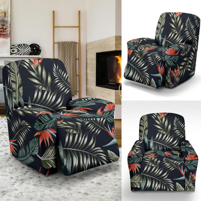 Bird Of Paradise Pattern Print Design BOP02 Recliner Slipcover-JORJUNE.COM