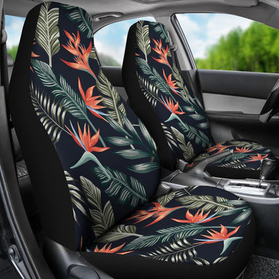 Bird Of Paradise Pattern Print Design BOP02 Universal Fit Car Seat Covers