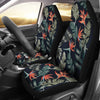 Bird Of Paradise Pattern Print Design BOP02 Universal Fit Car Seat Covers