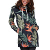 Bird Of Paradise Pattern Print Design BOP02 Women Hoodie Dress